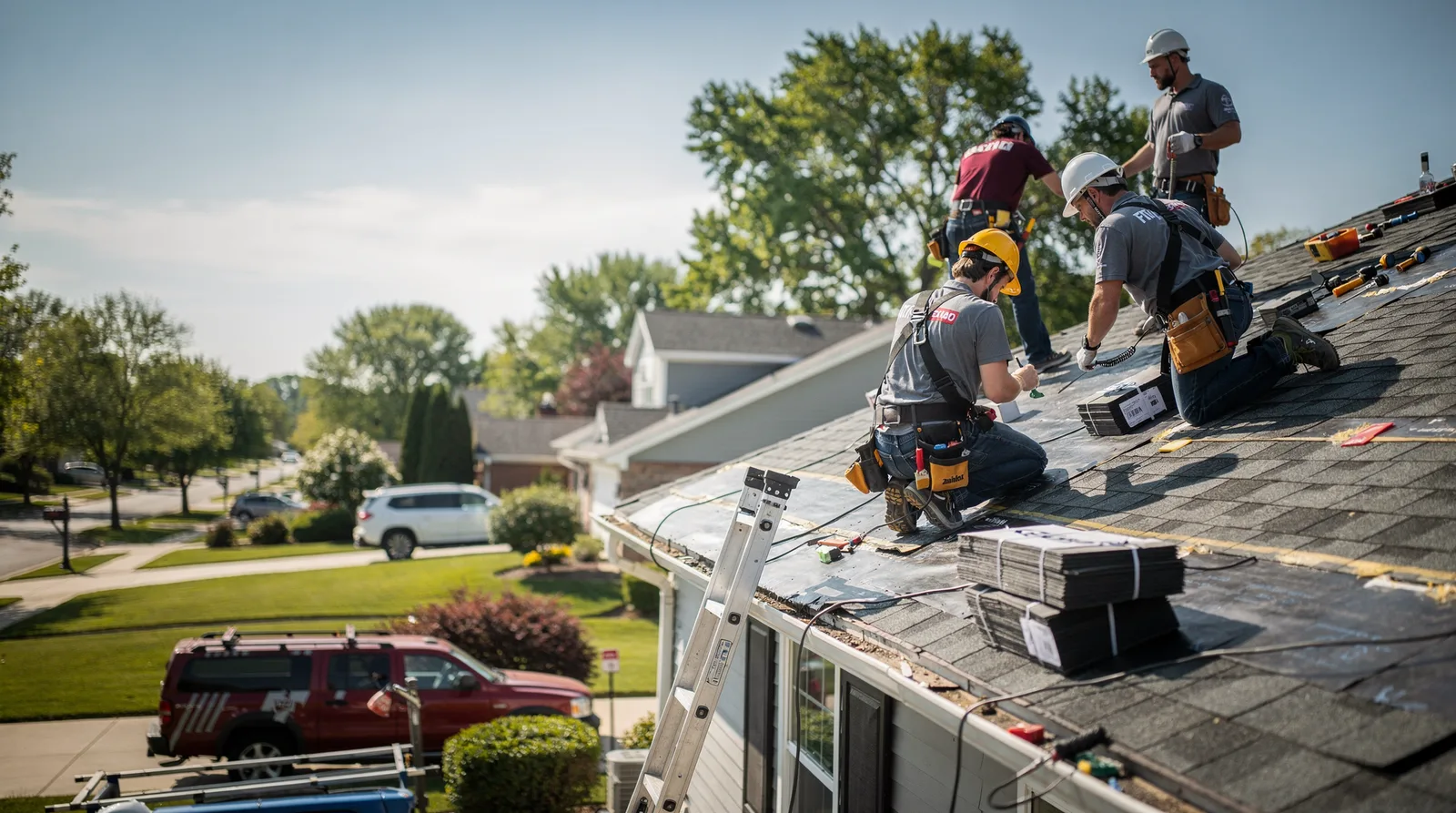 Roof Repair in Charleston, IL around you